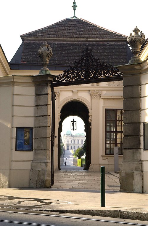 Unteres Belvedere im 3. Wiener Gemeindebezirk: Tor