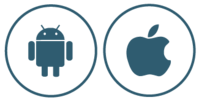Android und Apple icons