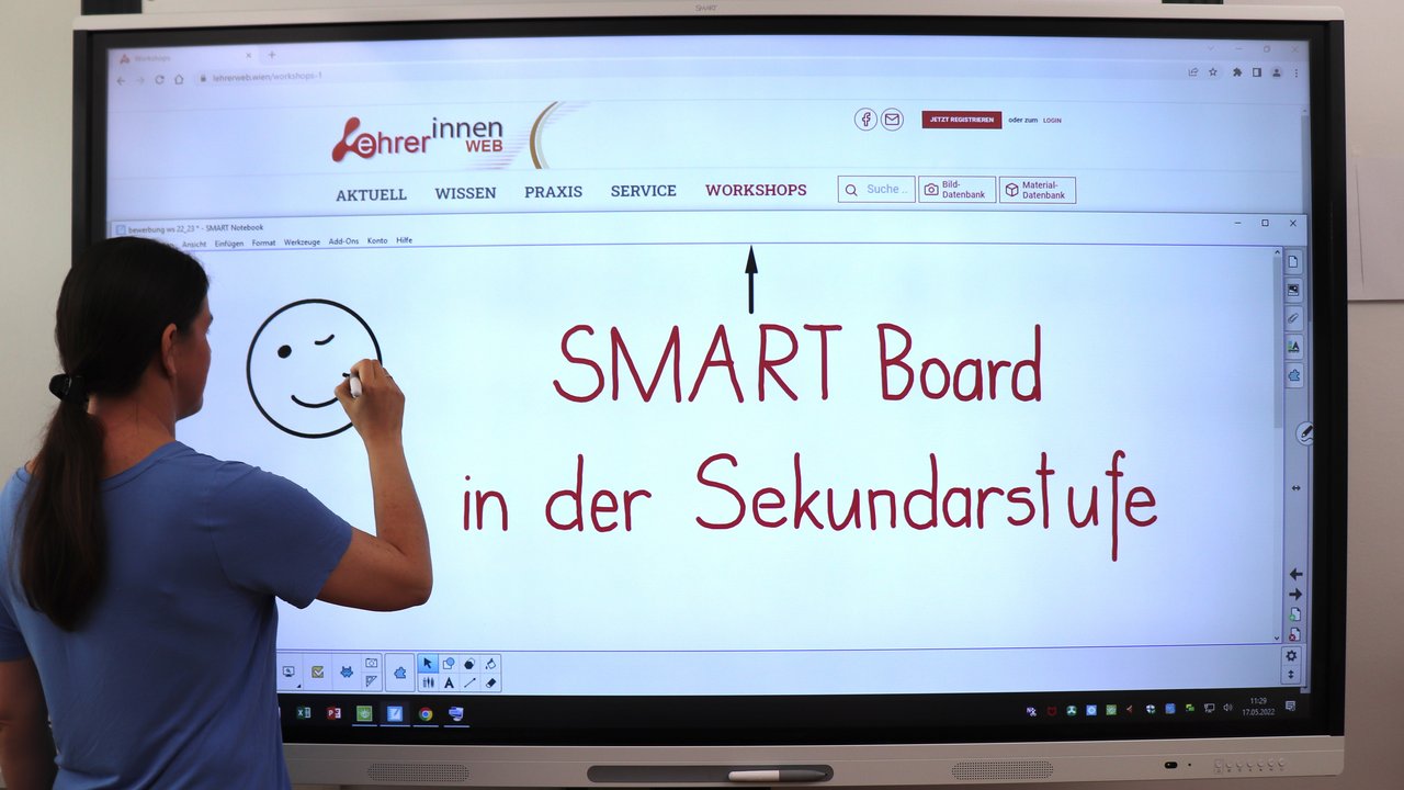 Digitale Tafel Schule – Smart-White-Board für Schulen