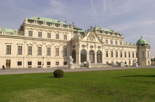 Oberes Belvedere im 3. Wiener Gemeindebezirk