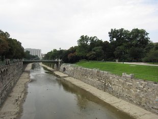 Wienfluss beim Stadtpark