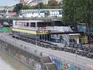 Flex am Donaukanal