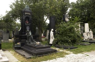Zentralfriedhof: Grabmäler