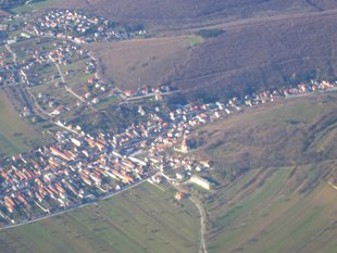 Dorf: Luftaufnahme