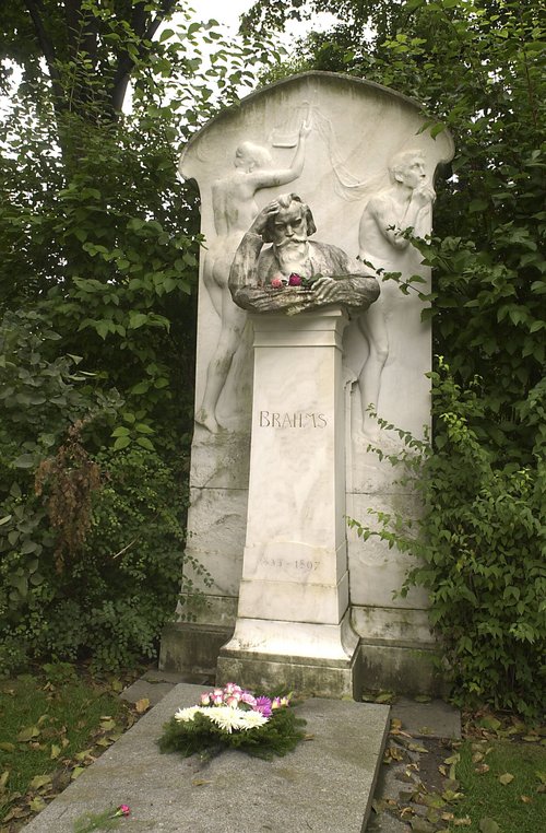 Zentralfriedhof: Ehrengrab (Johannes Brahms)