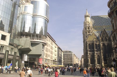 Stephansplatz im 1. Wiener Gemeindebezirk