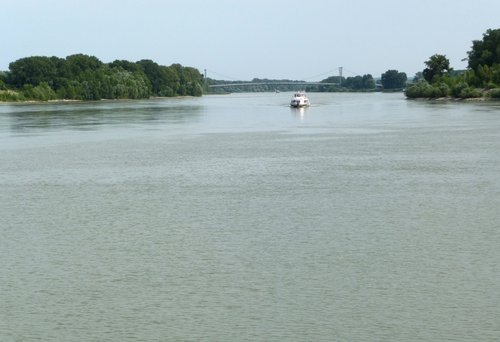Donau bei Simmering