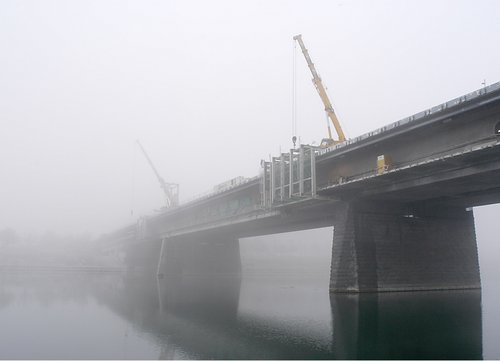 Reichsbrücke im 2. Wiener Gemeindebezirk