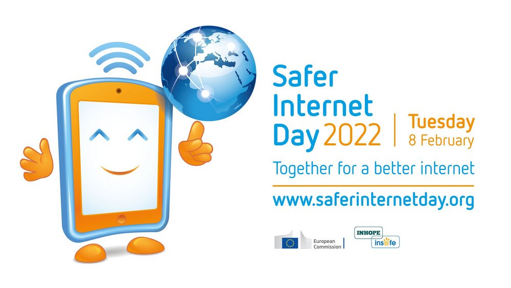 Logo & Schriftzug des Safer Internet Days 2022