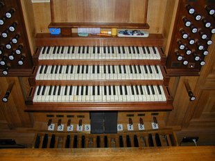 Orgel: Manual, Pedale