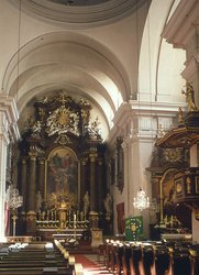 Kirche zur Heiligen Dreifaltigkeit (Alserkirche): Innenansicht