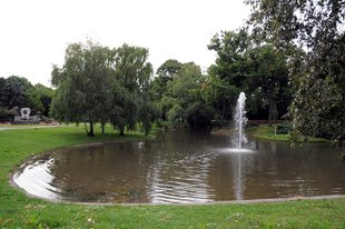 Schweizer Garten: Teich