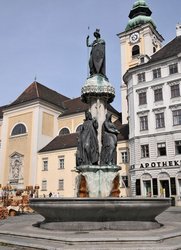 Austriabrunnen auf der Freyung