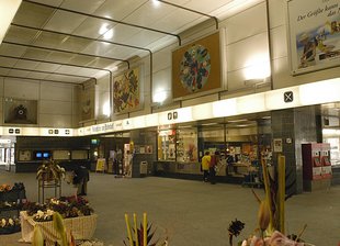 Franz-Josefs-Bahnhof: Innenansicht