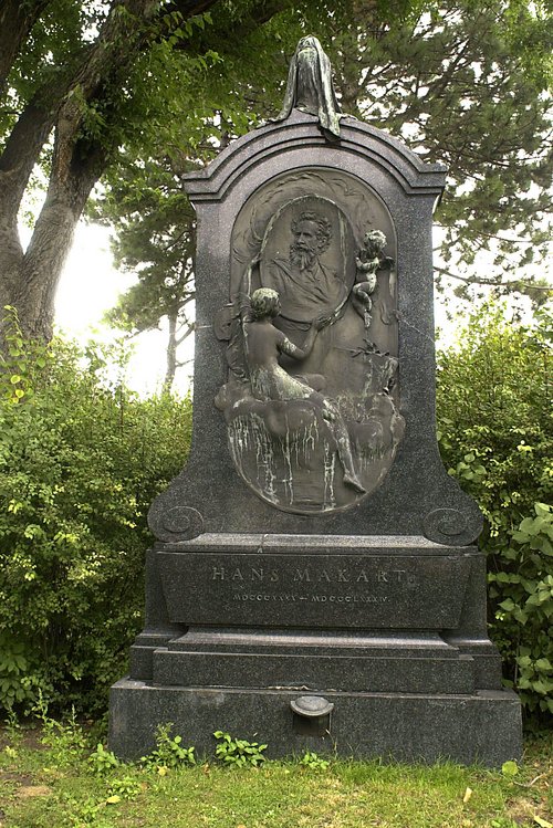 Zentralfriedhof: Ehrengrab (Hans Makart)