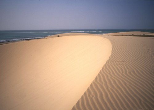 Wüste und Meer